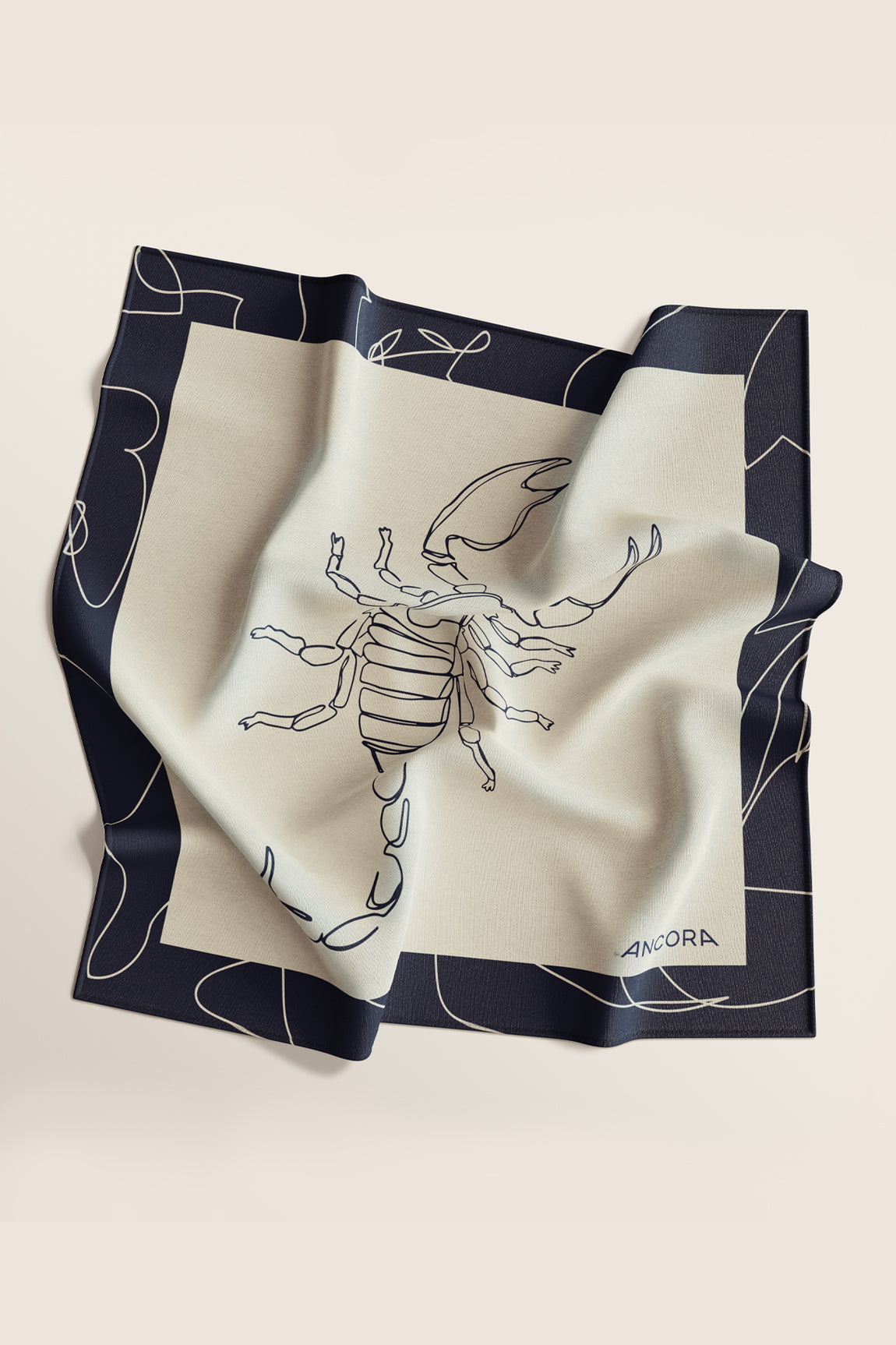 Kerchief The Navy Scorpio
