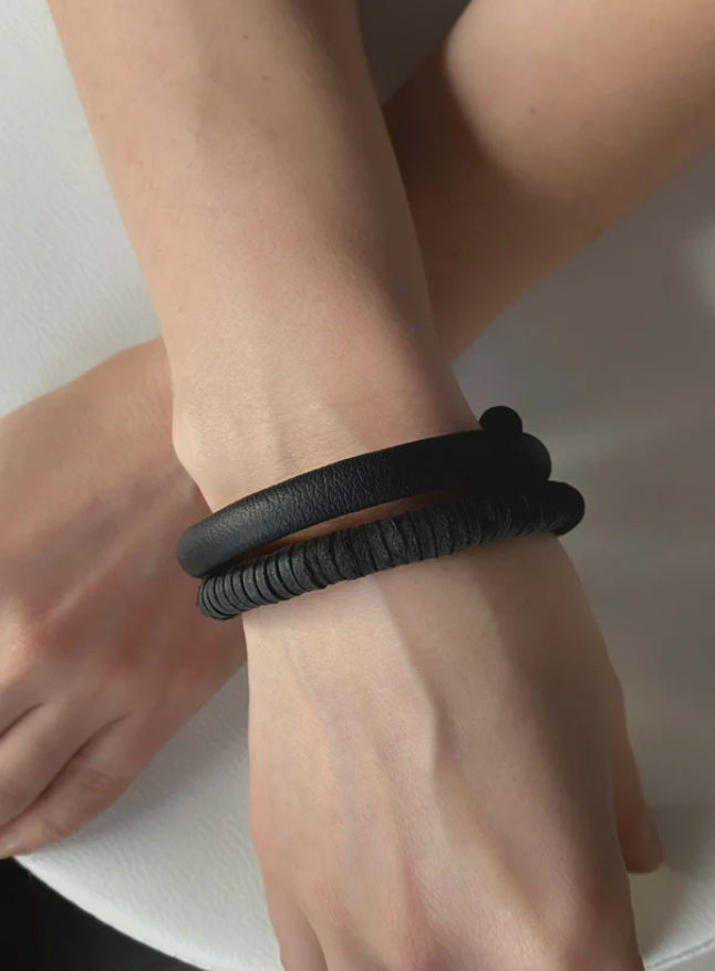 Coil Combo Bracelet B006 black