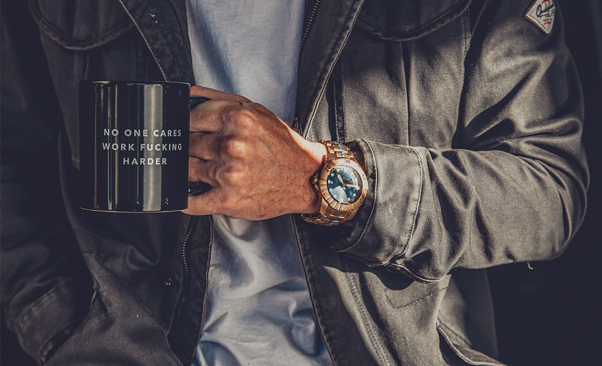 Bronze Case / Blue Legacy Dial