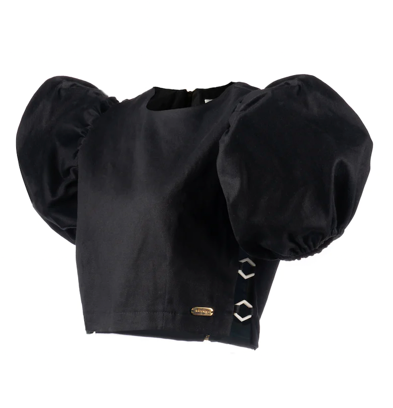 Hemp & Organic Cotton Black Top