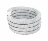 Continuous Coil Cuff Bracelet B001 white