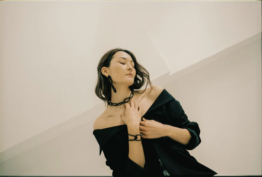 Double Link Earrings E122