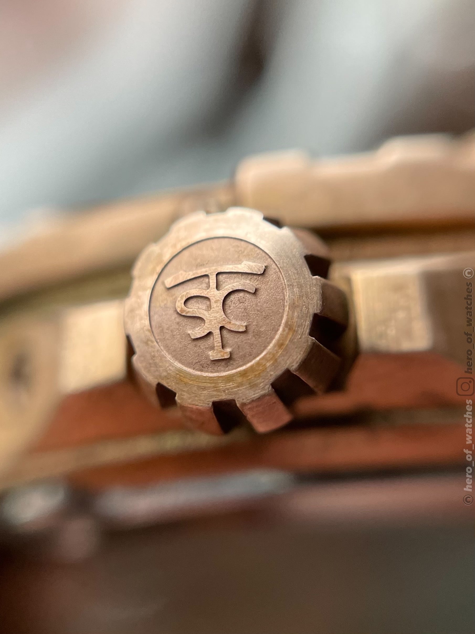 Bronze Case / Blue Legacy Dial