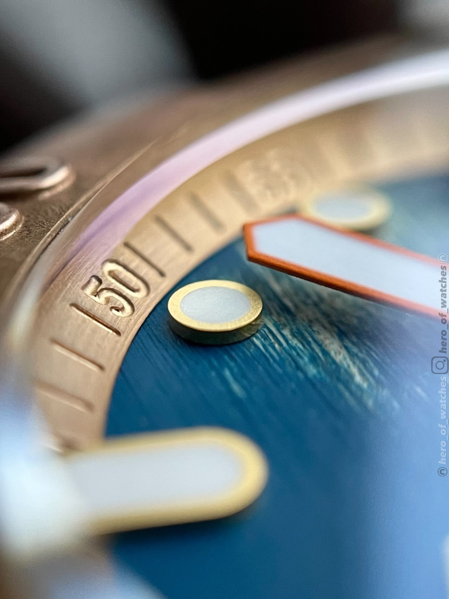 Bronze Case / Blue Legacy Dial