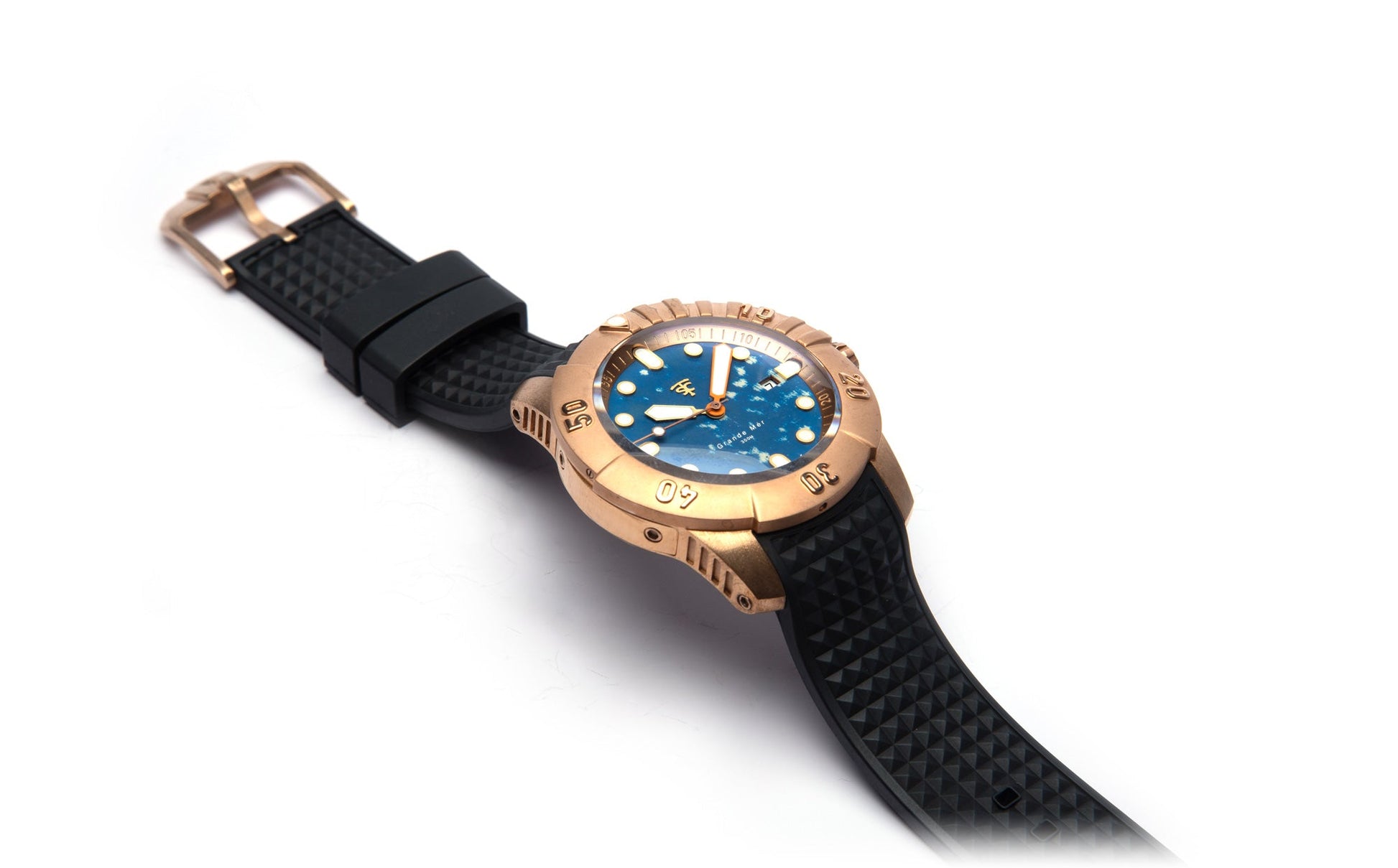 Bronze Case / Blue Legacy Dial