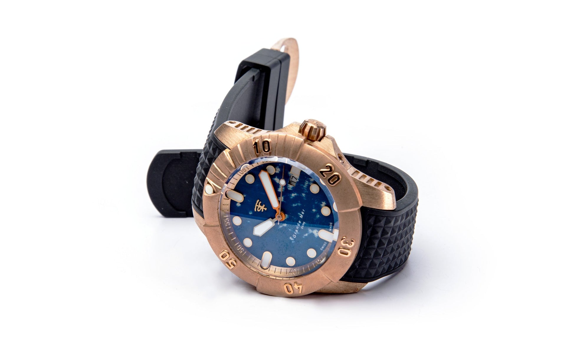 Bronze Case / Blue Legacy Dial